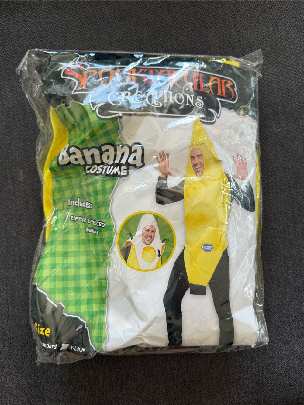 Banana Costume - Yellow and White